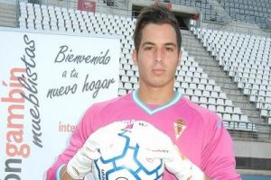 Javi Jiménez portero del Real Murcia C.F