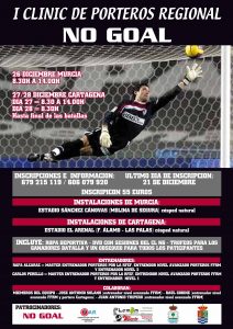 I Clinic Regional de Porteros "NO GOAL"